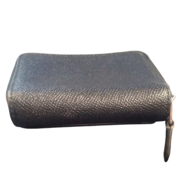 Coach Small Compact Tri-Fold Wallet Midnight | GUC - Picture 6 of 8